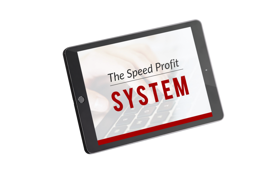 Coming Soon…My Speed Profit System