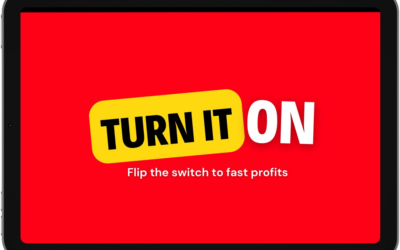 How to really turn it on…